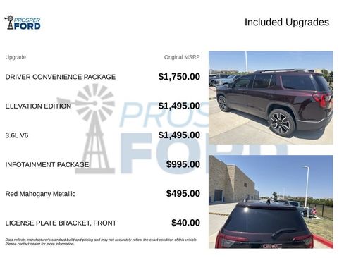 Used 2021 GMC Acadia SLE w/ Driver Convenience Package FWD image 3