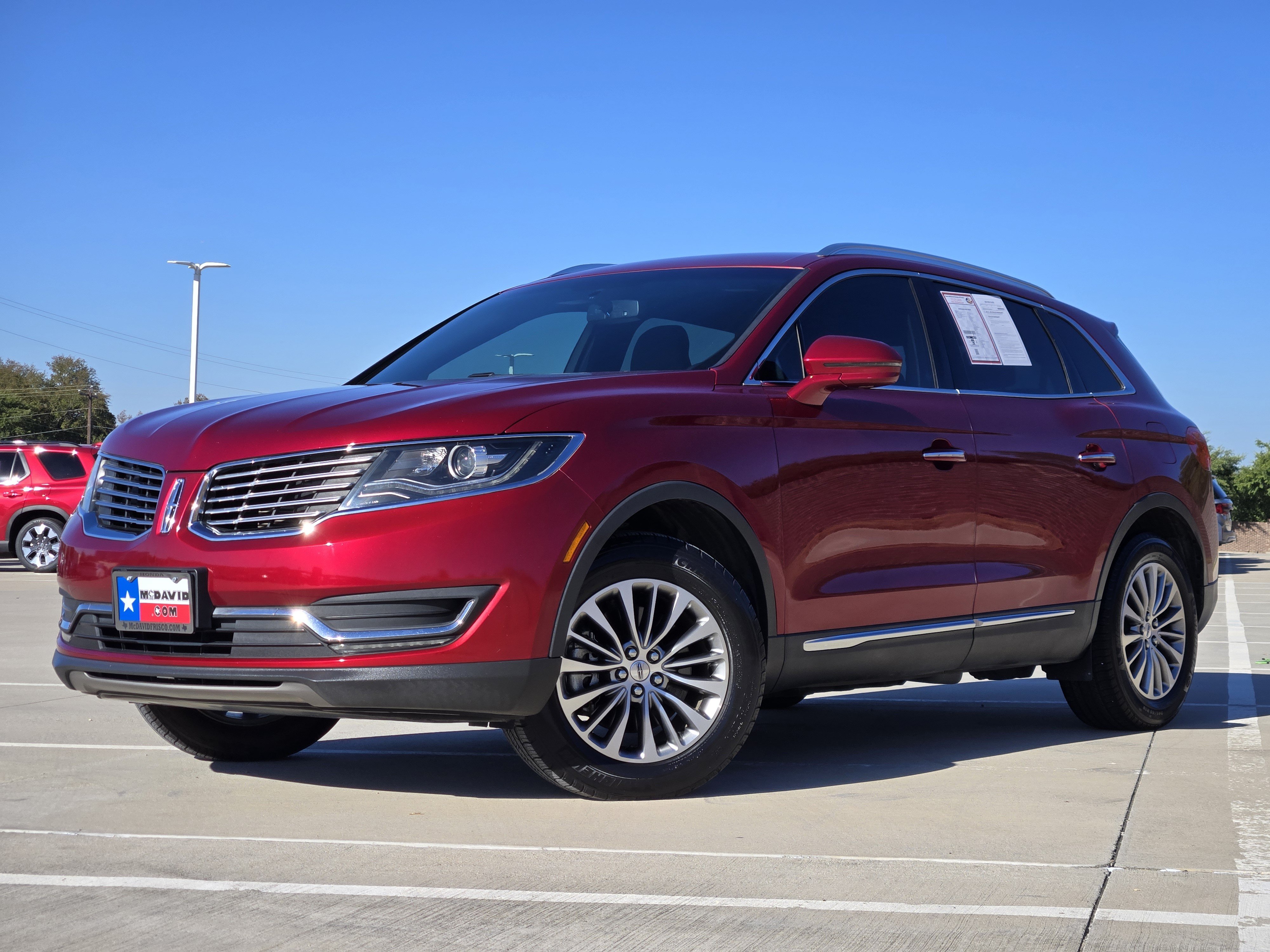 Used 2018 Lincoln MKX Select w/ Select Plus Package FWD image 1