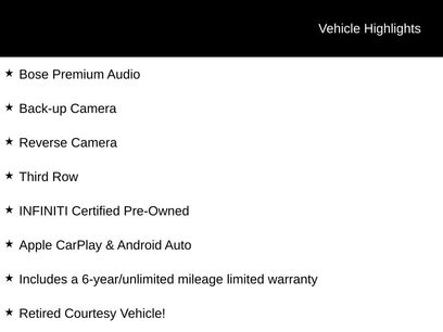 Certified 2025 INFINITI QX60 Pure w/ Cargo Package