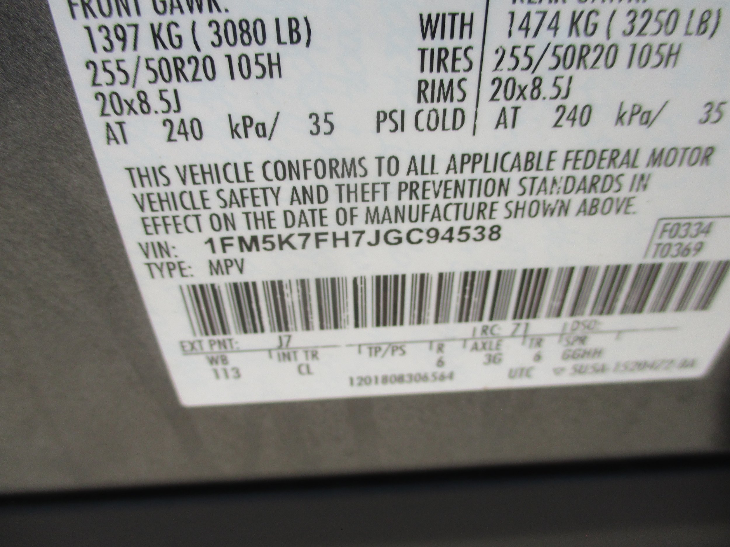 Used 2018 Ford Explorer Limited FWD image 24