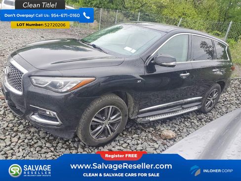 Used 2017 INFINITI QX60 Luxe AWD/4WD image 1