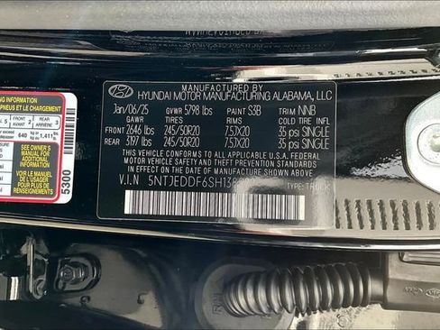 New 2025 Hyundai Santa Cruz Limited image 14