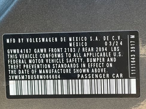 Used 2024 Volkswagen Jetta S FWD image 11