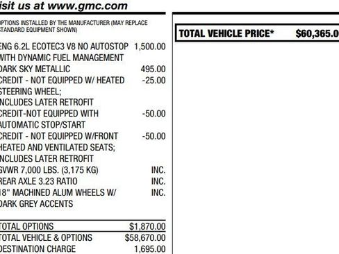 Used 2022 GMC Sierra 1500 AT4 image 2