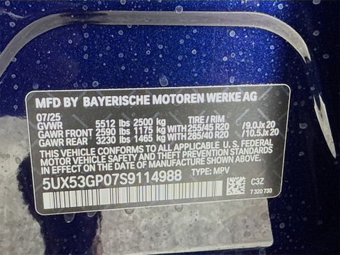 New 2025 BMW X3 xDrive30i w/ Premium Package image 33