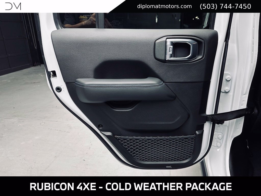 Used 2023 Jeep Wrangler Unlimited Rubicon 4xe w/ Cold Weather Group AWD/4WD image 43