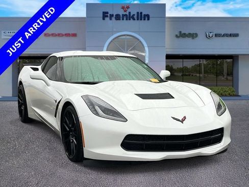 Used 2017 Chevrolet Corvette Stingray Coupe w/ Carbon Flash Badge Package RWD image 1