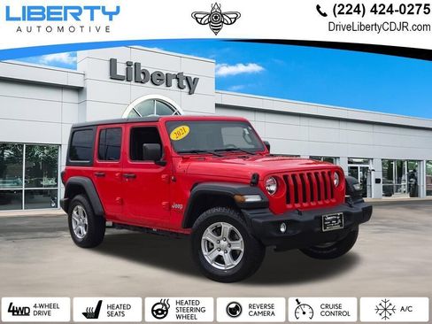 Used 2021 Jeep Wrangler Unlimited Sport AWD/4WD image 1