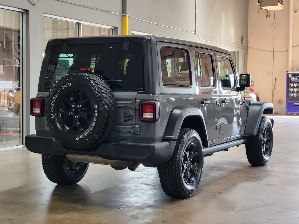 Used 2021 Jeep Wrangler Unlimited Sport AWD/4WD image 8