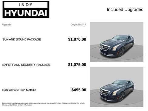 Used 2015 Cadillac ATS Luxury w/ Sun And Sound Package RWD image 4