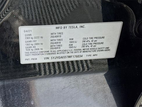 Used 2021 Tesla Model Y 2WD image 29