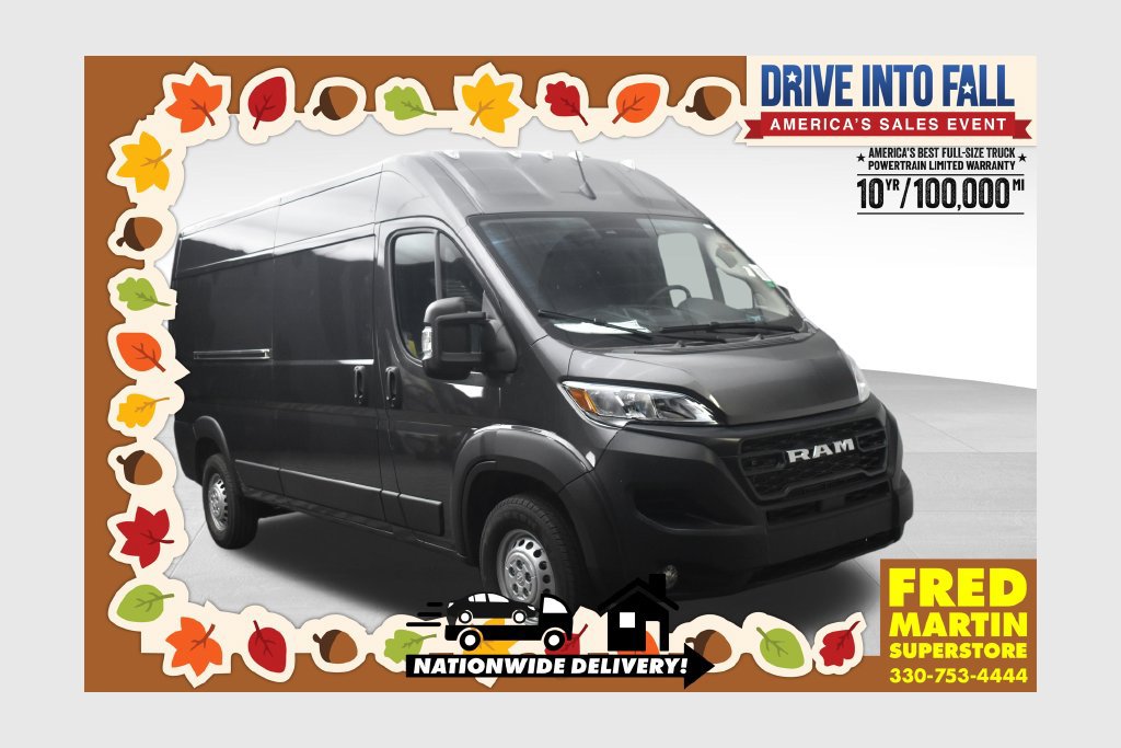 New 2026 RAM ProMaster 2500 w/ Cold Weather Group FWD 360° Tour