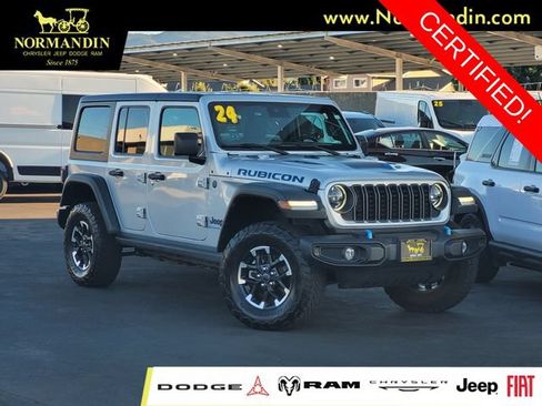 Certified 2024 Jeep Wrangler Unlimited Rubicon 4xe AWD/4WD image 1