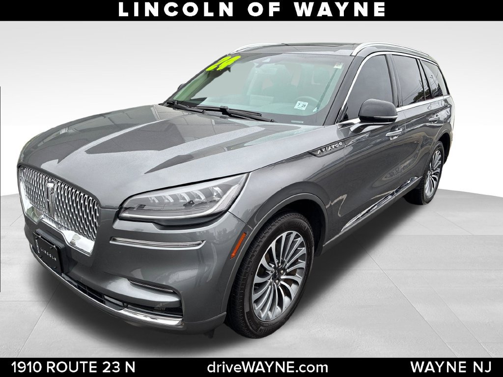 Certified 2024 Lincoln Aviator AWD w/ Premium Package 360° Tour