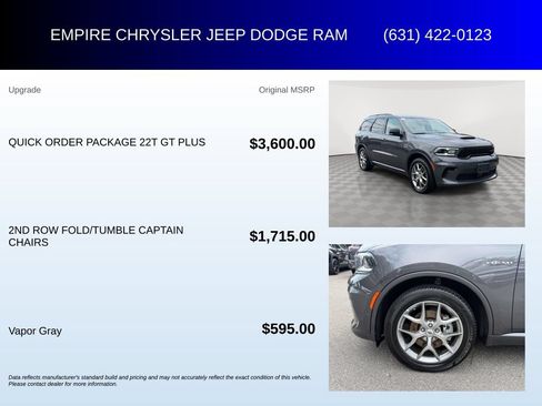 Used 2026 Dodge Durango GT AWD/4WD image 6