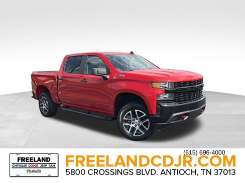 Used 2020 Chevrolet Silverado 1500 Custom Trail Boss w/ Custom Convenience Package AWD/4WD image 1