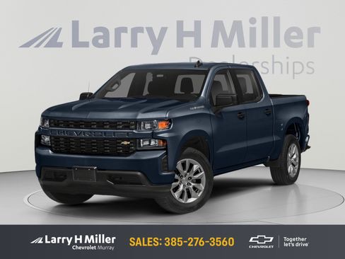 Used 2022 Chevrolet Silverado 1500 Custom w/ Safety Confidence Package AWD/4WD image 1