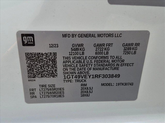 Used 2024 GMC Sierra 3500 AT4 w/ AT4 Premium Plus Package AWD/4WD image 20