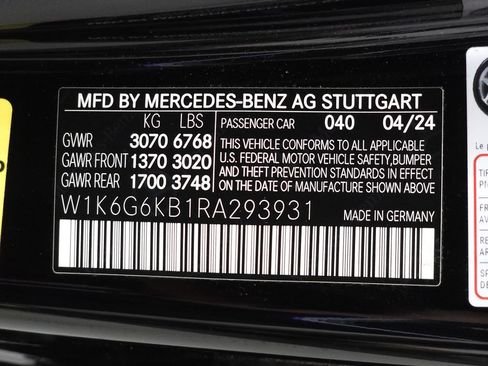 Used 2024 Mercedes-Benz S 580e 4MATIC Sedan image 40