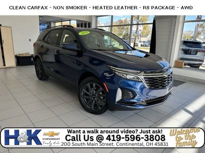 Used 2022 Chevrolet Equinox RS w/ RS Leather Package