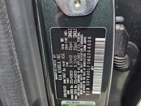 Used 2021 Kia Sorento EX w/ EX AWD X-Line Package image 23