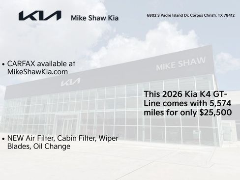 Certified 2026 Kia K4 EX FWD image 3
