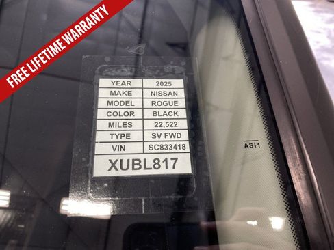Used 2025 Nissan Rogue SV FWD image 36