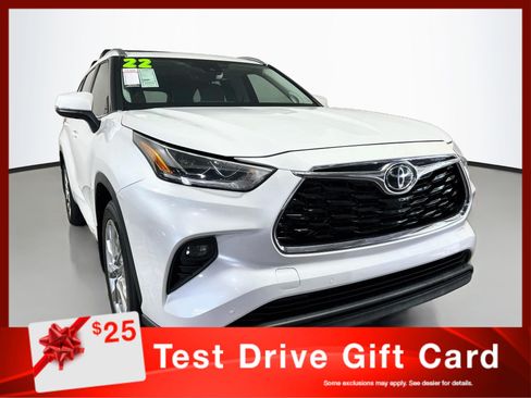 Used 2022 Toyota Highlander Limited AWD/4WD image 1