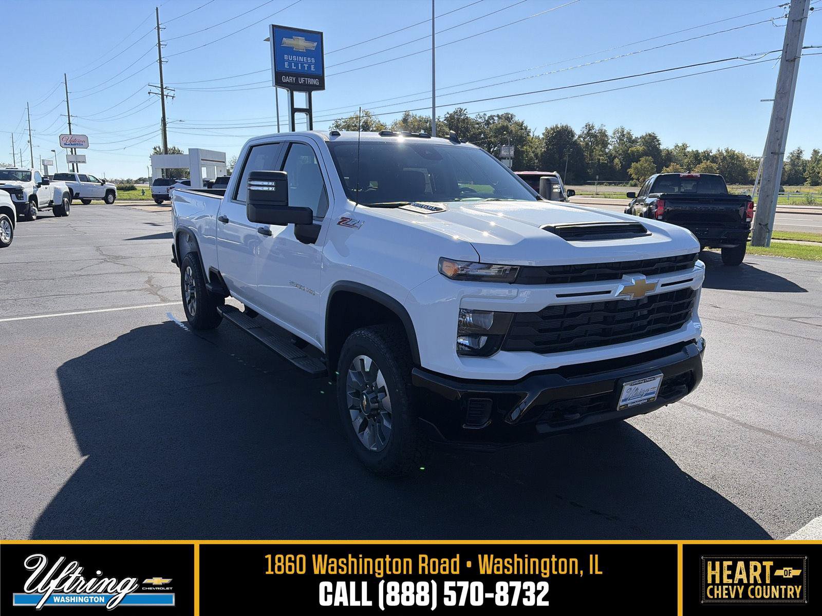 New 2026 Chevrolet Silverado 2500 Custom w/ Custom Convenience Package AWD/4WD image 1