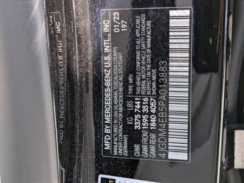 Certified 2023 Mercedes-Benz EQS 580 4MATIC SUV image 24
