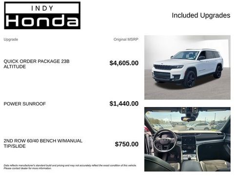 Used 2023 Jeep Grand Cherokee L Laredo image 4