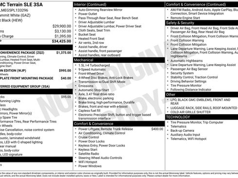 Used 2023 GMC Terrain SLE w/ Driver Convenience Package image 4