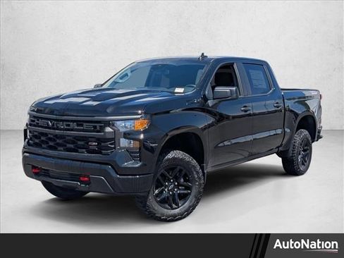 New 2026 Chevrolet Silverado 1500 Custom Trail Boss w/ LPO, Dark Essentials Package AWD/4WD image 1