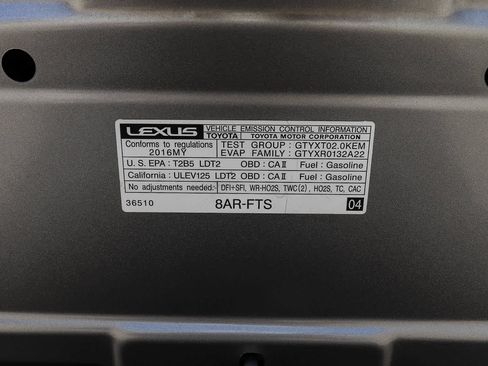 Used 2016 Lexus NX 200t F Sport w/ F Sport Premium Package AWD/4WD image 29