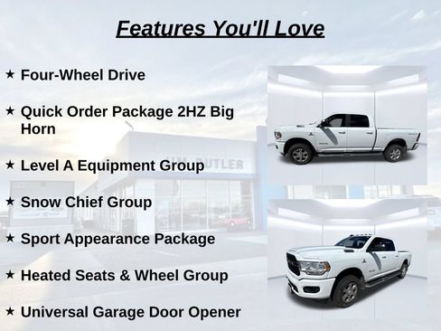 Used 2022 RAM 2500 Big Horn w/ Level A Equipment Group AWD/4WD image 15
