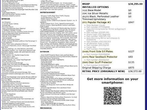 Used 2019 Subaru Forester Touring w/ Popular Package #3 image 61