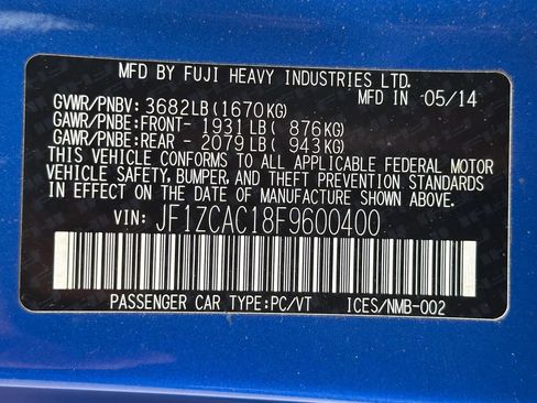 Used 2015 Subaru BRZ Series.Blue RWD image 42