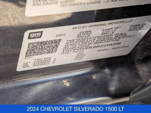 Used 2024 Chevrolet Silverado 1500 LT AWD/4WD image 33