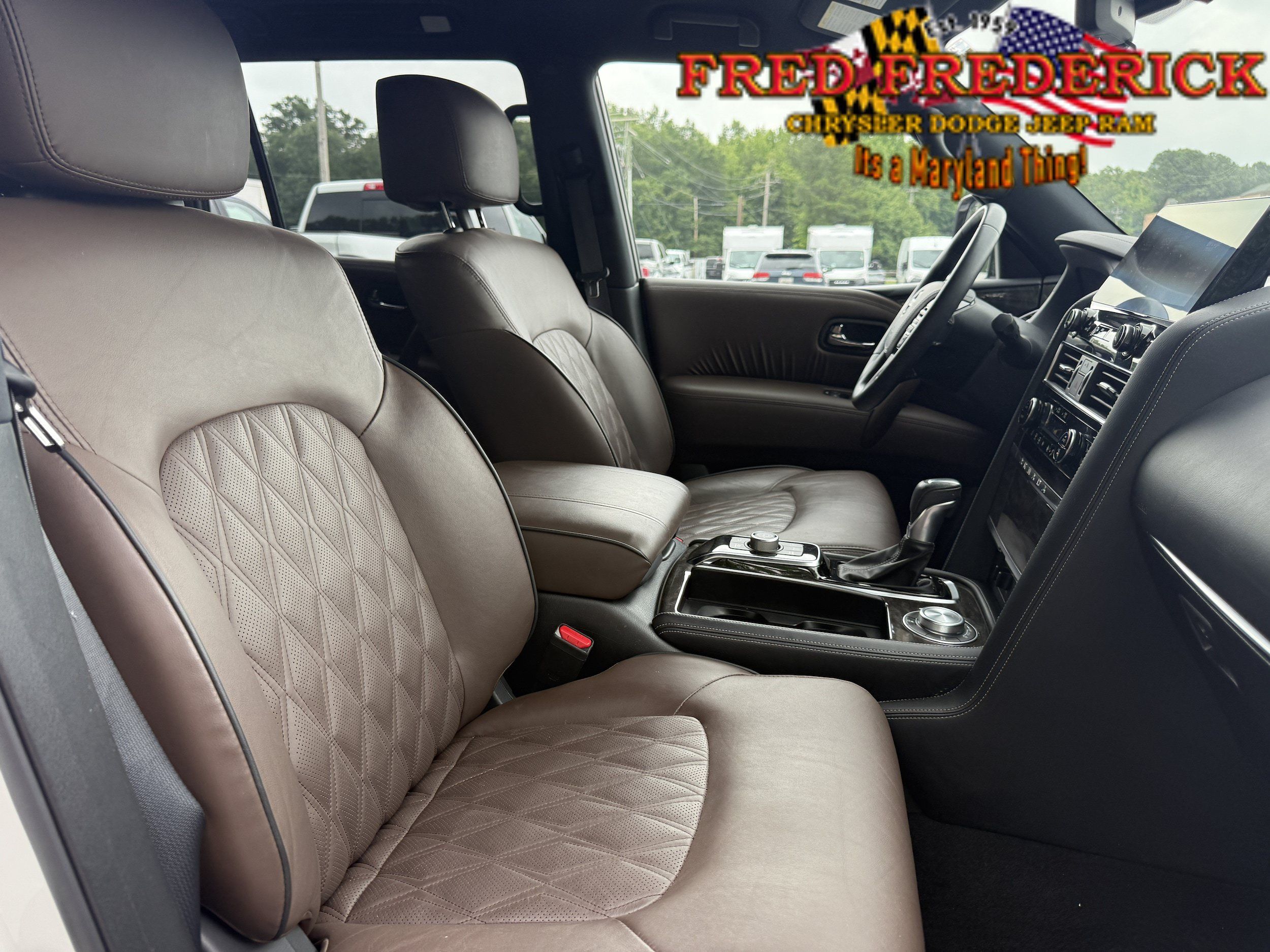 Used 2023 Nissan Armada Platinum w/ Captain's Chairs Package AWD/4WD image 15
