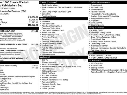 Used 2021 RAM 1500 Warlock w/ Electronics Group AWD/4WD image 3