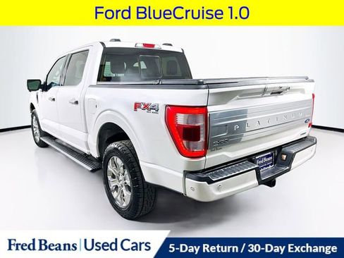 Certified 2023 Ford F150 Platinum w/ Equipment Group 701A High image 7