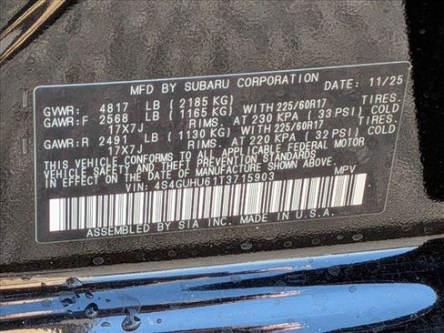 New 2026 Subaru Crosstrek 2.5i Wilderness image 17