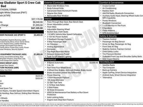 Used 2022 Jeep Gladiator Sport image 10