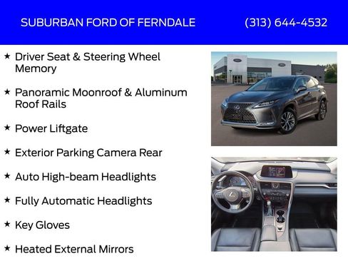 Used 2022 Lexus RX 450h AWD w/ Premium Package image 12