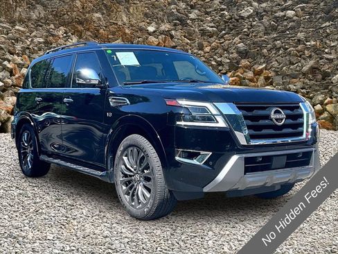 Used 2021 Nissan Armada Platinum w/ Captain's Chairs Package RWD image 10