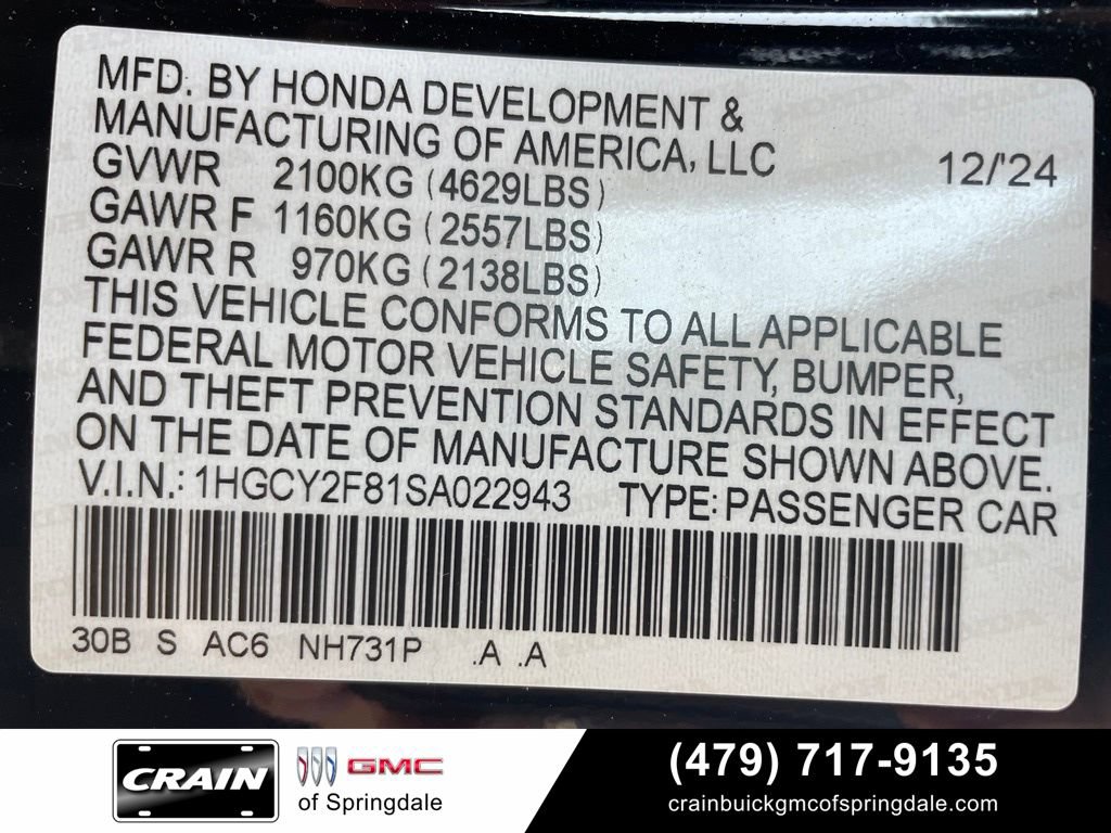 Used 2025 Honda Accord Touring image 32