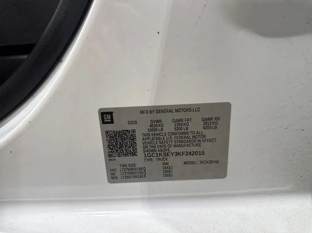 Used 2019 Chevrolet Silverado 2500 LT AWD/4WD image 60