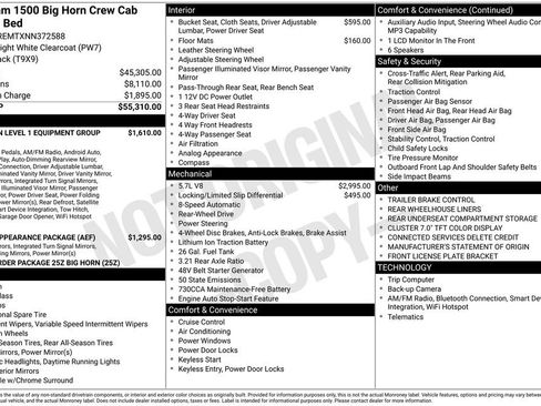 Used 2022 RAM 1500 Big Horn image 3