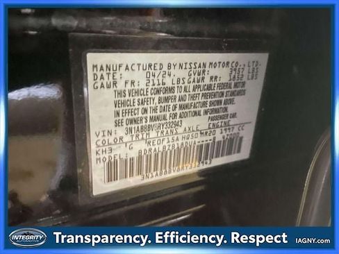 Used 2024 Nissan Sentra S FWD image 20