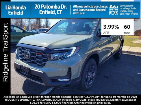 New 2026 Honda Ridgeline TrailSport image 10